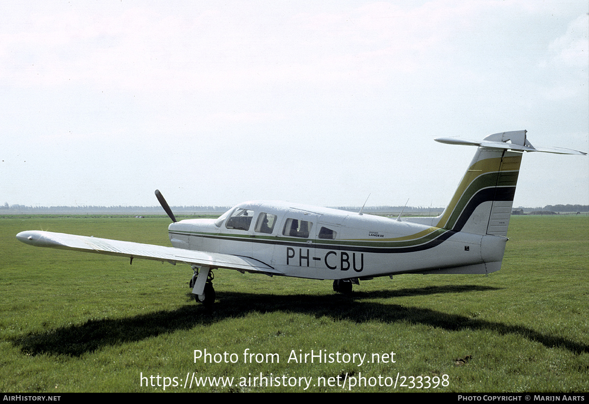 Aircraft Photo of PH-CBU | Piper PA-32RT-300 Lance II | AirHistory.net #233398