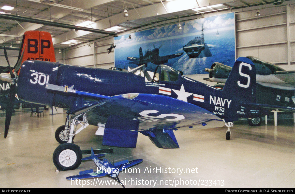 Aircraft Photo of N62290 / NX62290 | Vought FG-1D Corsair | USA - Navy | AirHistory.net #233413