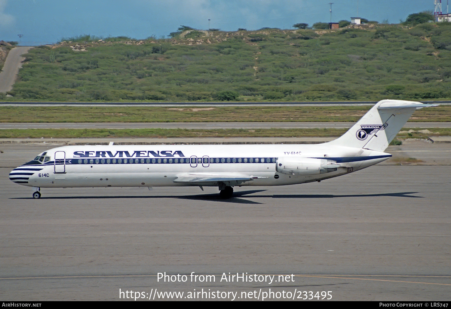 Aircraft Photo of YV-614C | McDonnell Douglas DC-9-32 | Servivensa | AirHistory.net #233495