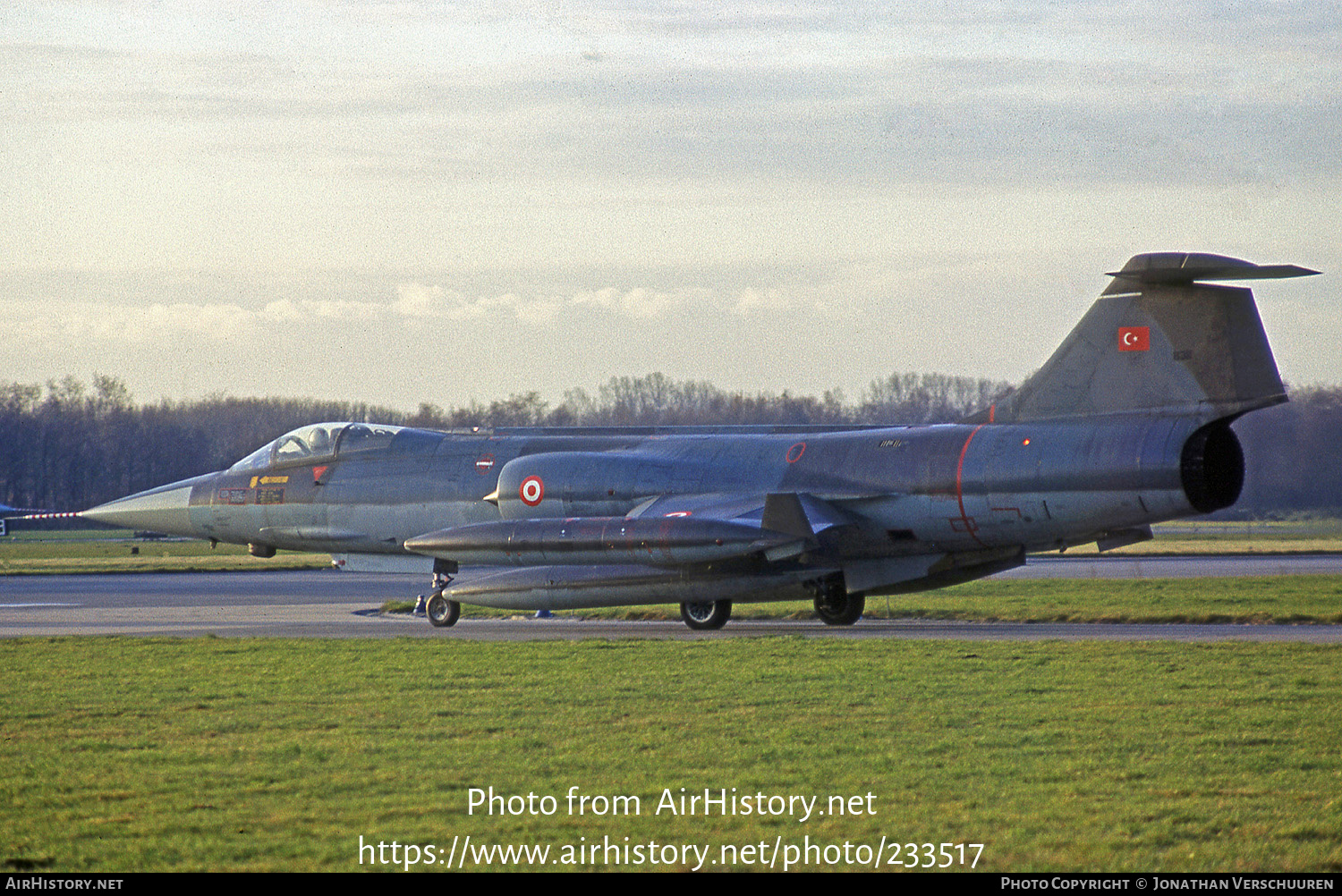 Aircraft Photo of 64-8311 / 8311 | Lockheed F-104G Starfighter | Turkey - Air Force | AirHistory.net #233517