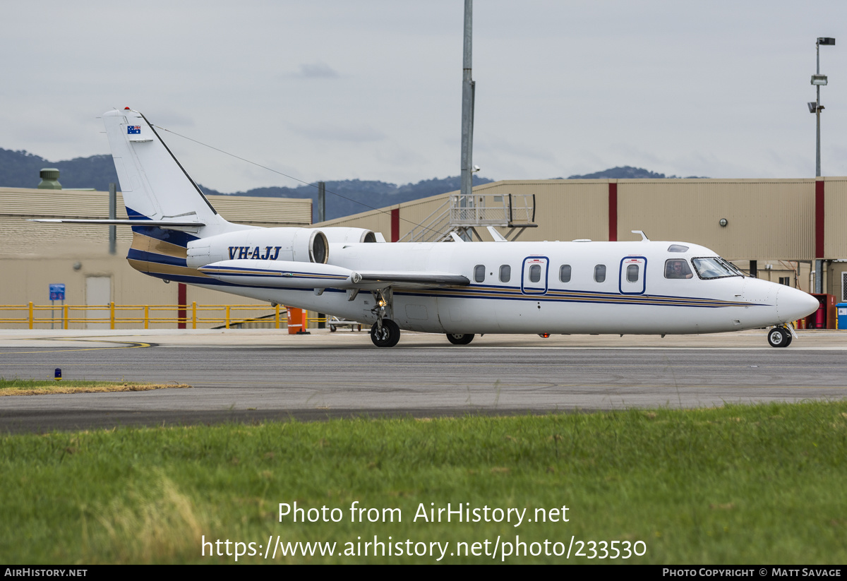 Aircraft Photo of VH-AJJ | Israel Aircraft Industries IAI-1124 Westwind 1 | AirHistory.net #233530