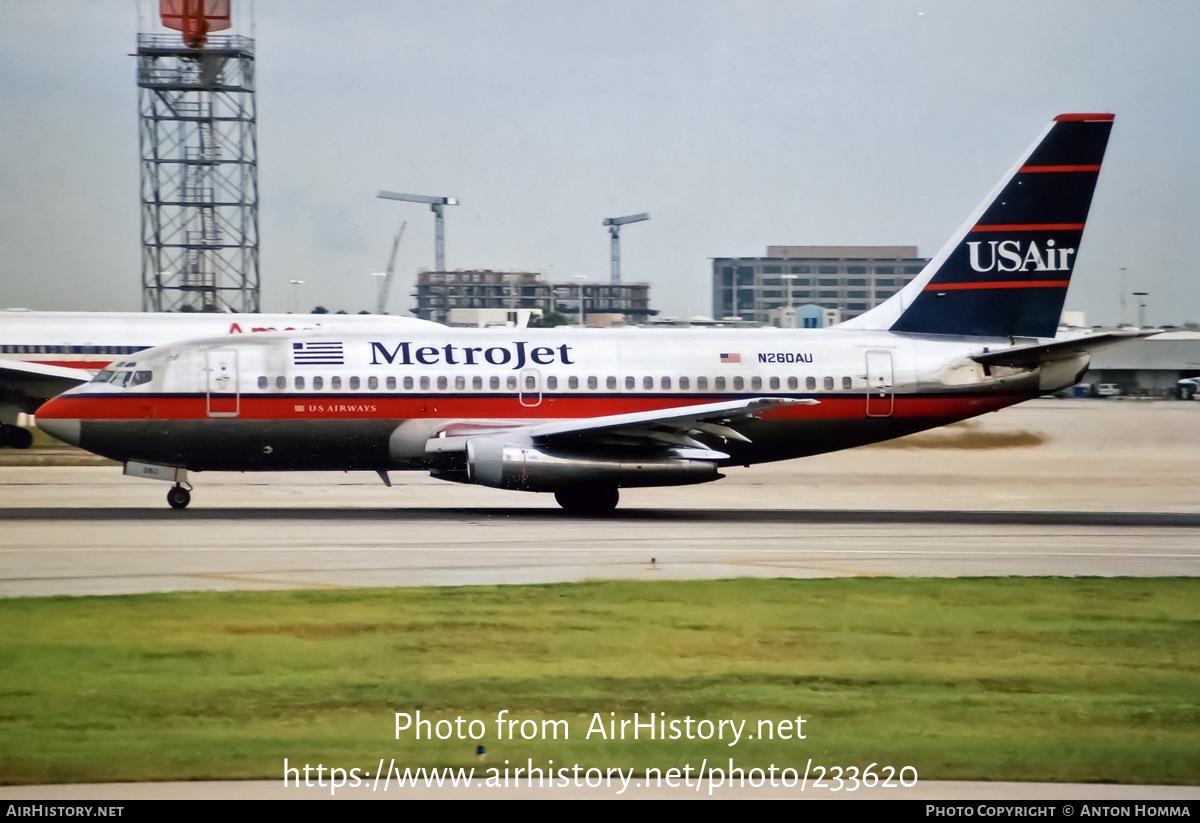 Aircraft Photo of N260AU | Boeing 737-201/Adv | Metrojet | AirHistory.net #233620