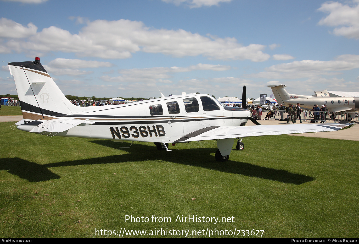 Aircraft Photo of N936HB | Hawker Beechcraft G36 Bonanza | AirHistory.net #233627