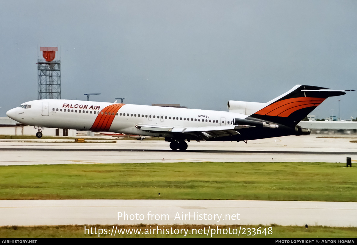 Aircraft Photo of N79750 | Boeing 727-224/Adv | Falcon Air Express | AirHistory.net #233648