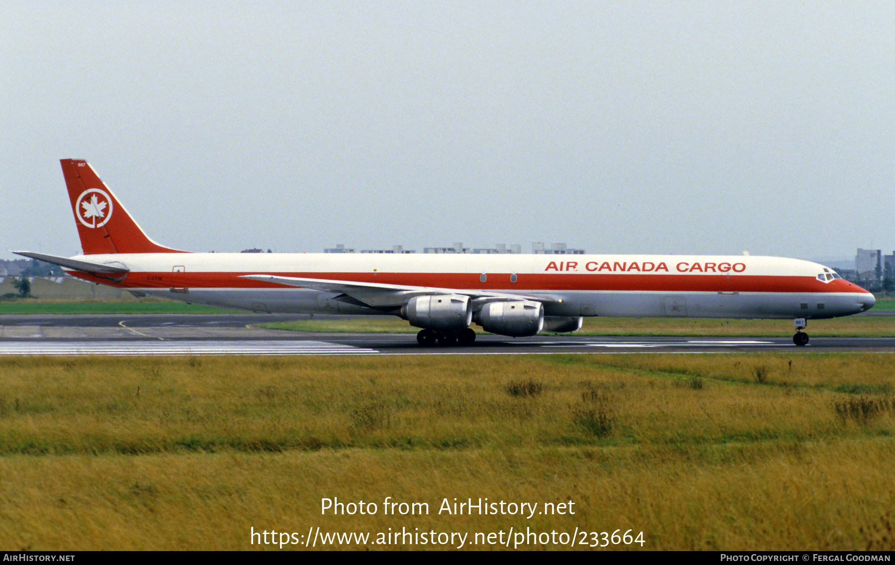 Aircraft Photo of C-FTIK | McDonnell Douglas DC-8-73(AF) | Air Canada Cargo | AirHistory.net #233664