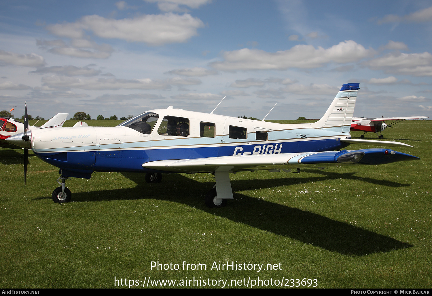 Aircraft Photo of G-RIGH | Piper PA-32R-301 Saratoga II HP | AirHistory.net #233693