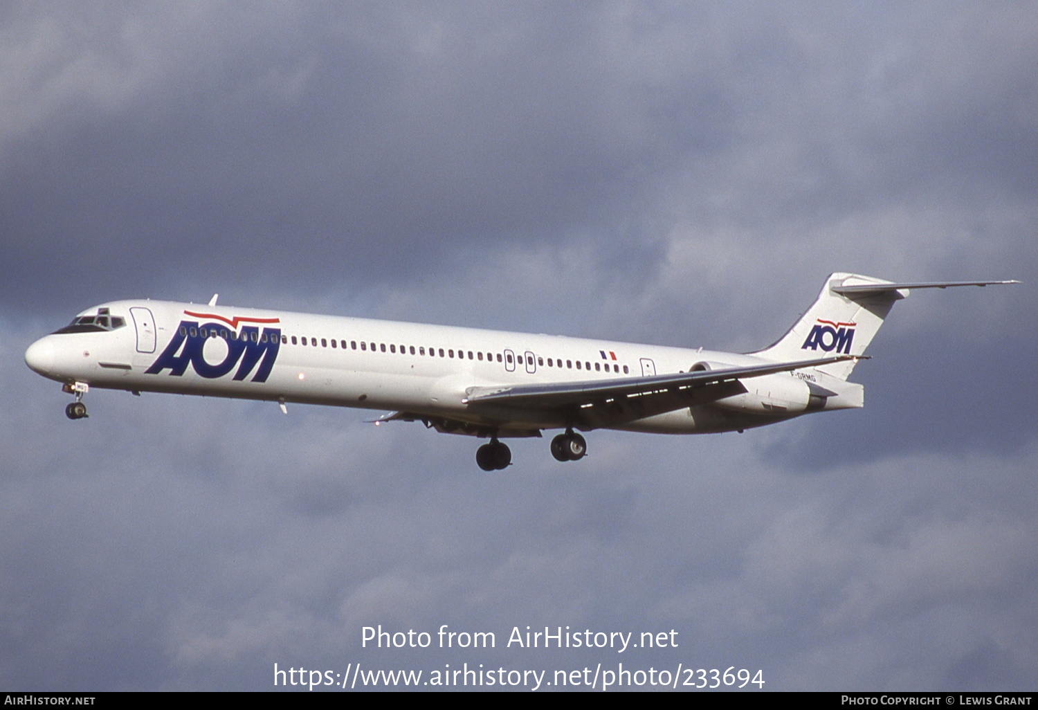 Aircraft Photo of F-GRMG | McDonnell Douglas MD-83 (DC-9-83) | AOM French Airlines | AirHistory.net #233694