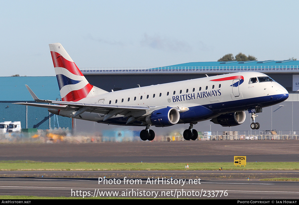 Aircraft Photo of G-LCYI | Embraer 170STD (ERJ-170-100STD) | British Airways | AirHistory.net #233776