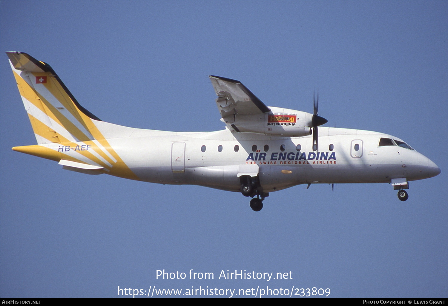 Aircraft Photo of HB-AEF | Dornier 328-110 | Air Engiadina | AirHistory.net #233809