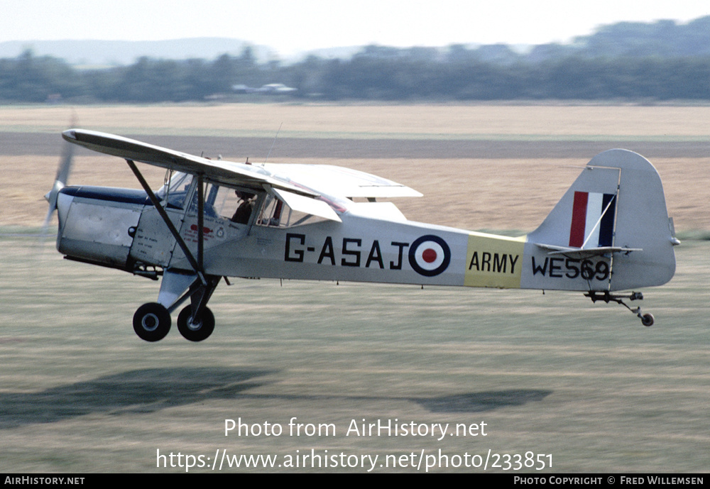 Aircraft Photo of G-ASAJ / WE569 | Beagle A-61 Terrier 2 | UK - Army | AirHistory.net #233851