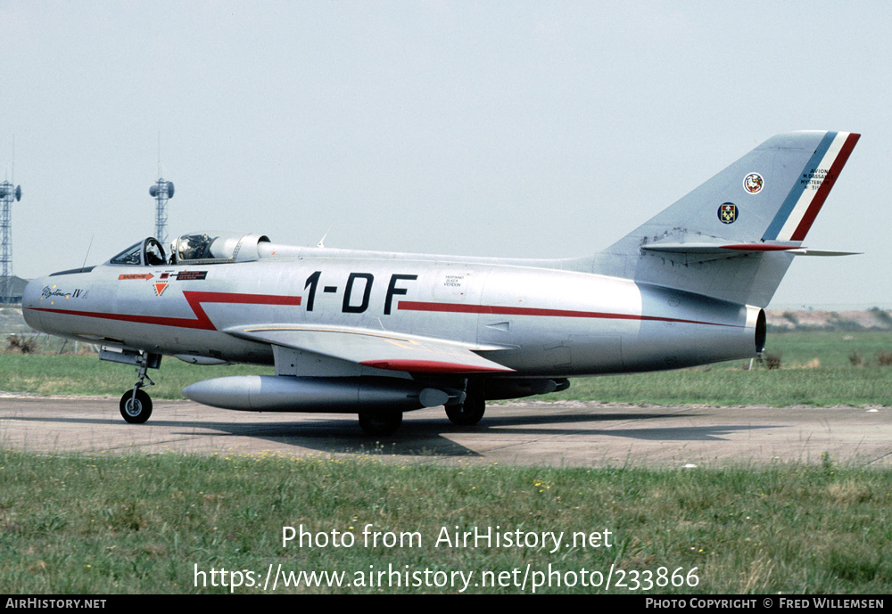 Aircraft Photo of F-AZDF / 315 | Dassault MD-454 Mystere IV A | France - Air Force | AirHistory.net #233866