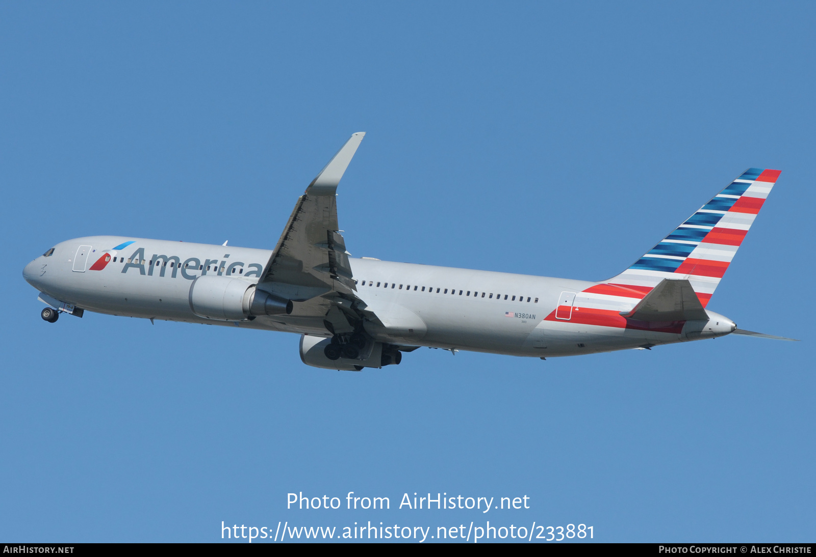 Aircraft Photo of N380AN | Boeing 767-323/ER | American Airlines | AirHistory.net #233881