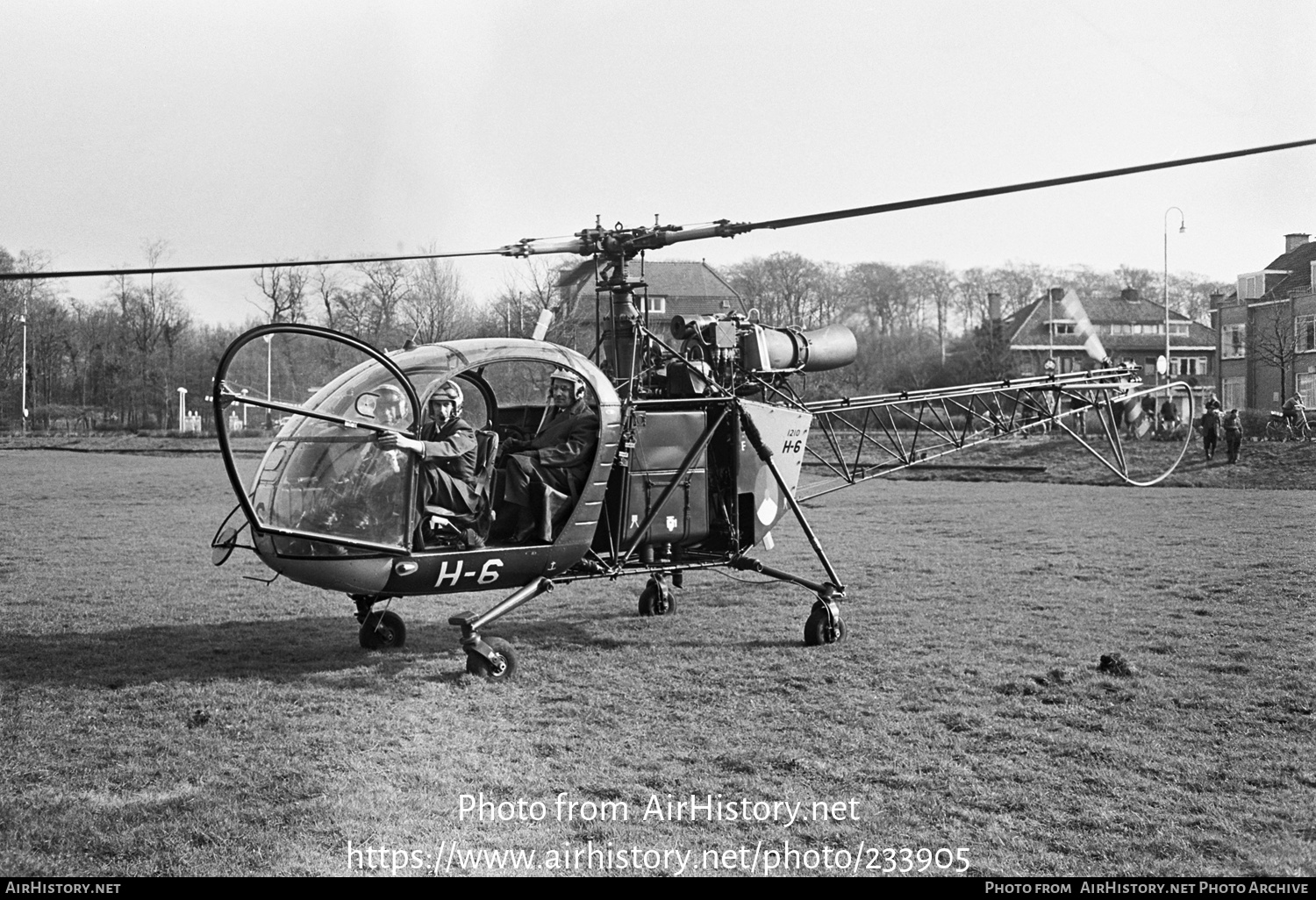 Aircraft Photo of H-6 | Sud SE-3130 Alouette II | Netherlands - Air Force | AirHistory.net #233905