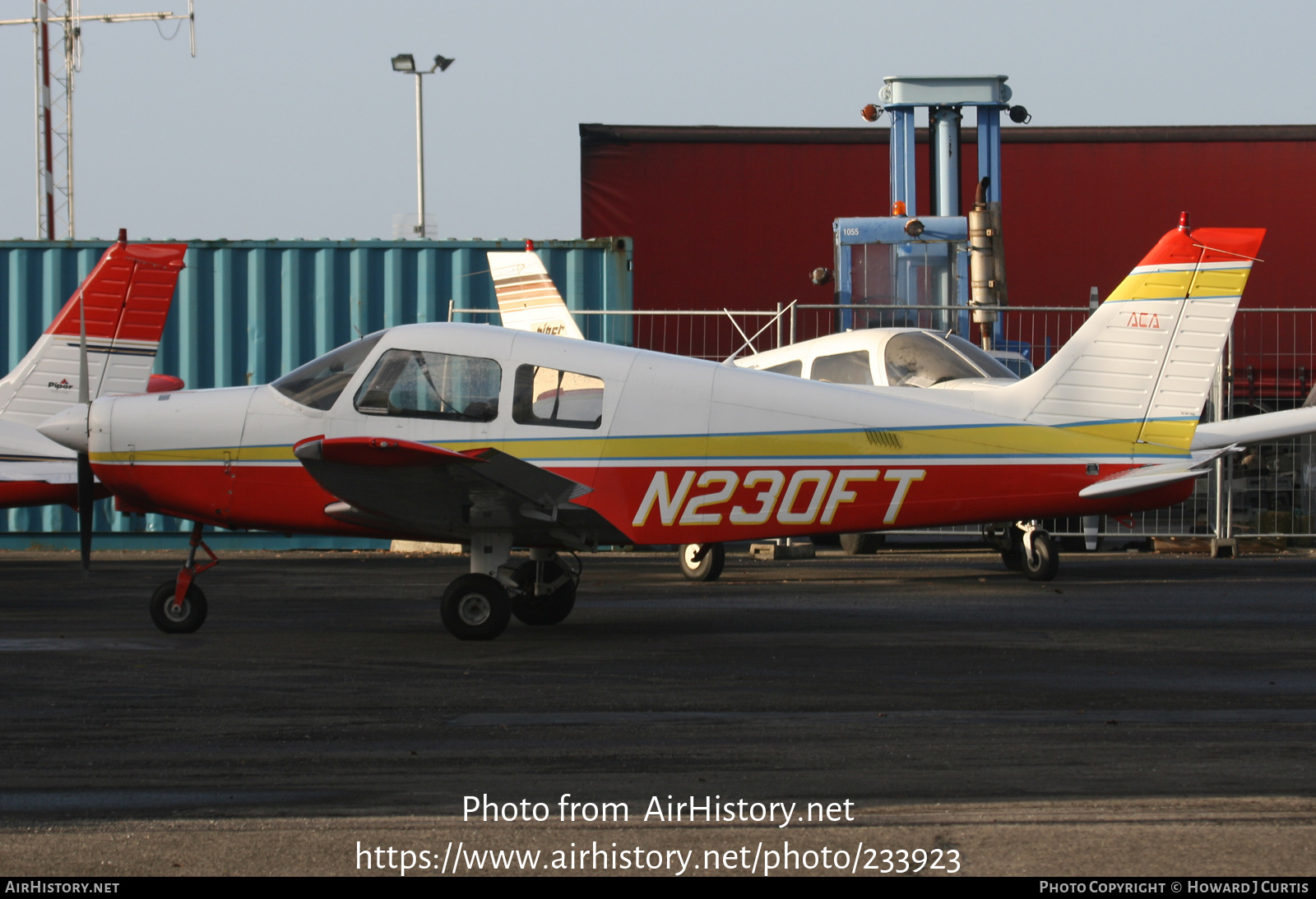 Aircraft Photo of N230FT | Piper PA-28-161 Cadet | AirHistory.net #233923