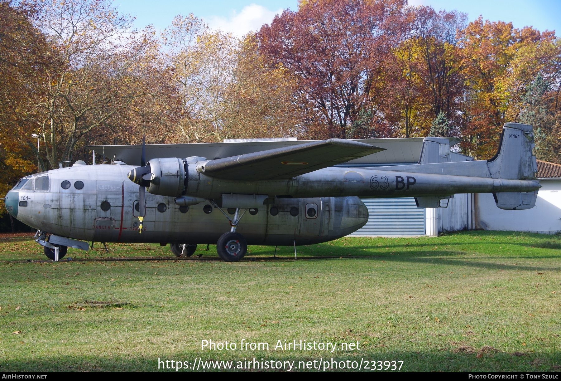 Aircraft Photo of 161 | Nord 2501F-3 Noratlas | France - Air Force | AirHistory.net #233937