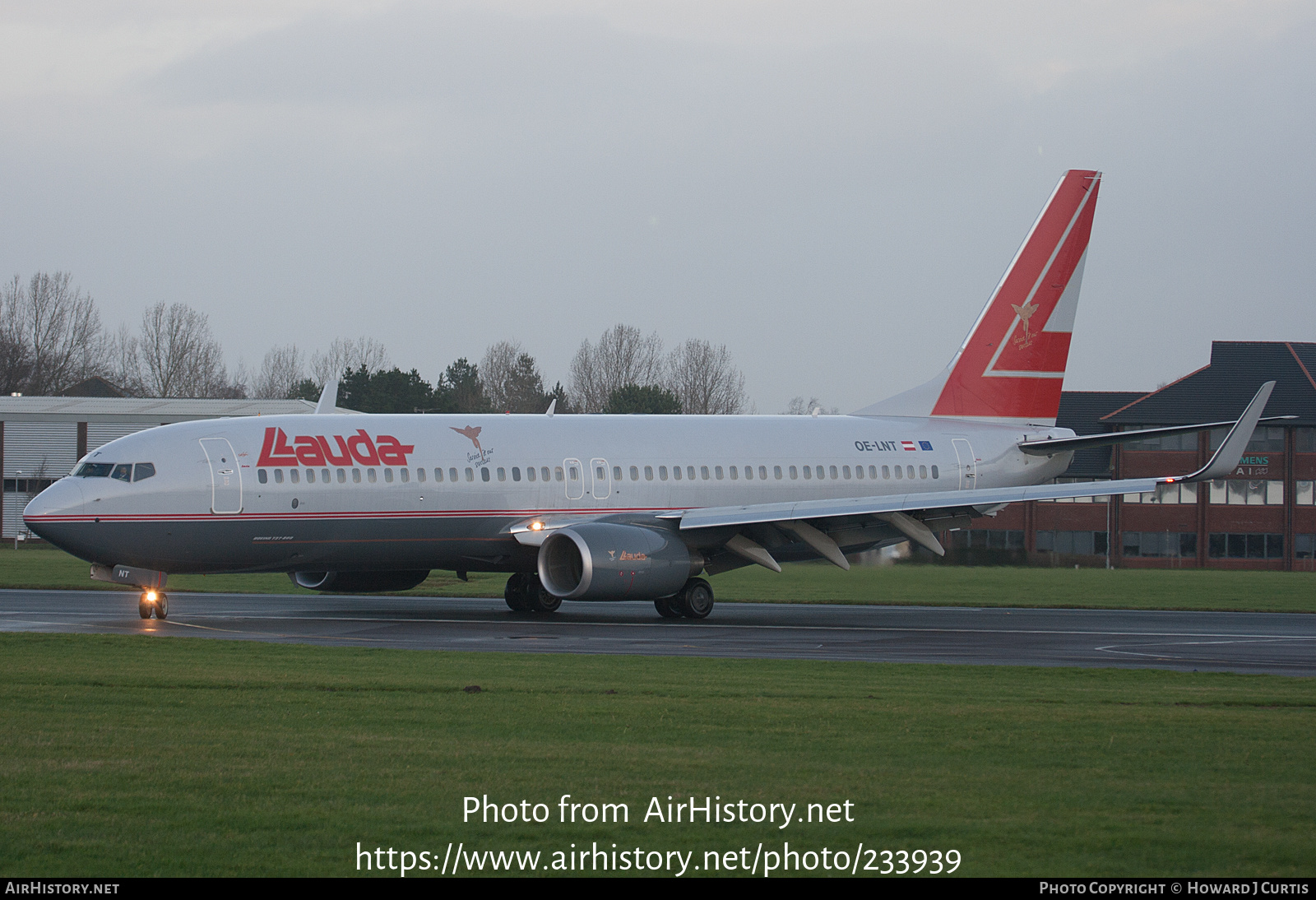Aircraft Photo of OE-LNT | Boeing 737-8Z9 | Lauda Air | AirHistory.net #233939