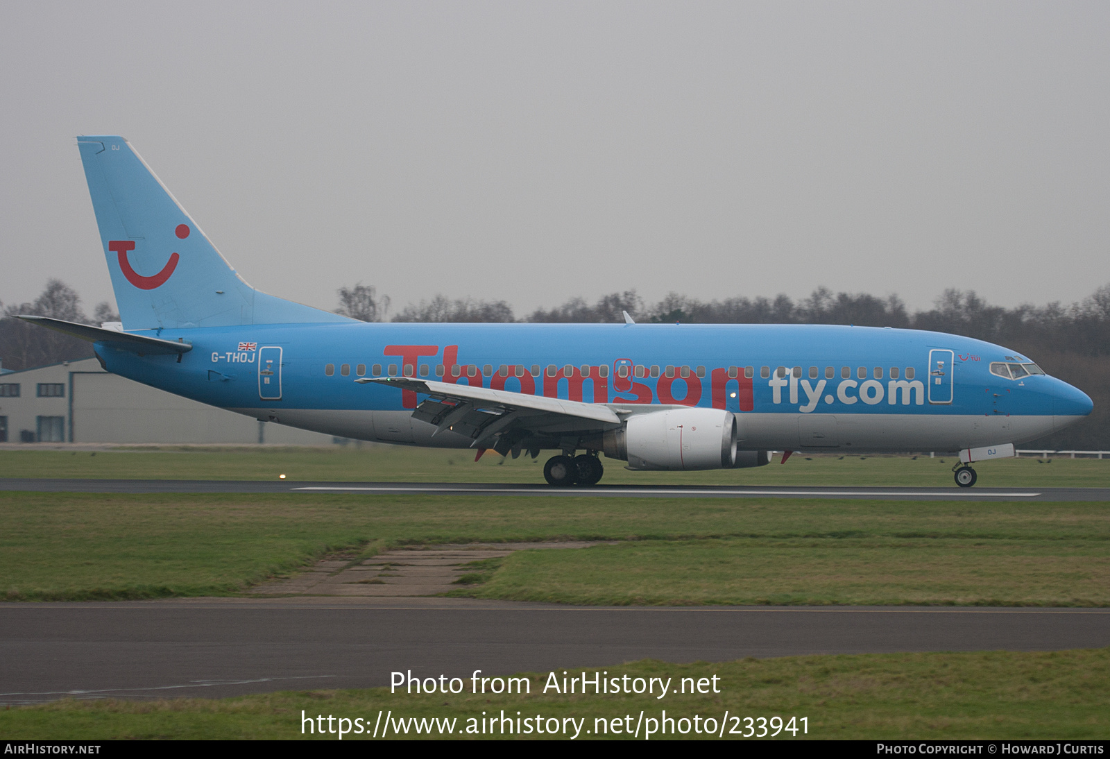 Aircraft Photo of G-THOJ | Boeing 737-36Q | Thomsonfly | AirHistory.net #233941