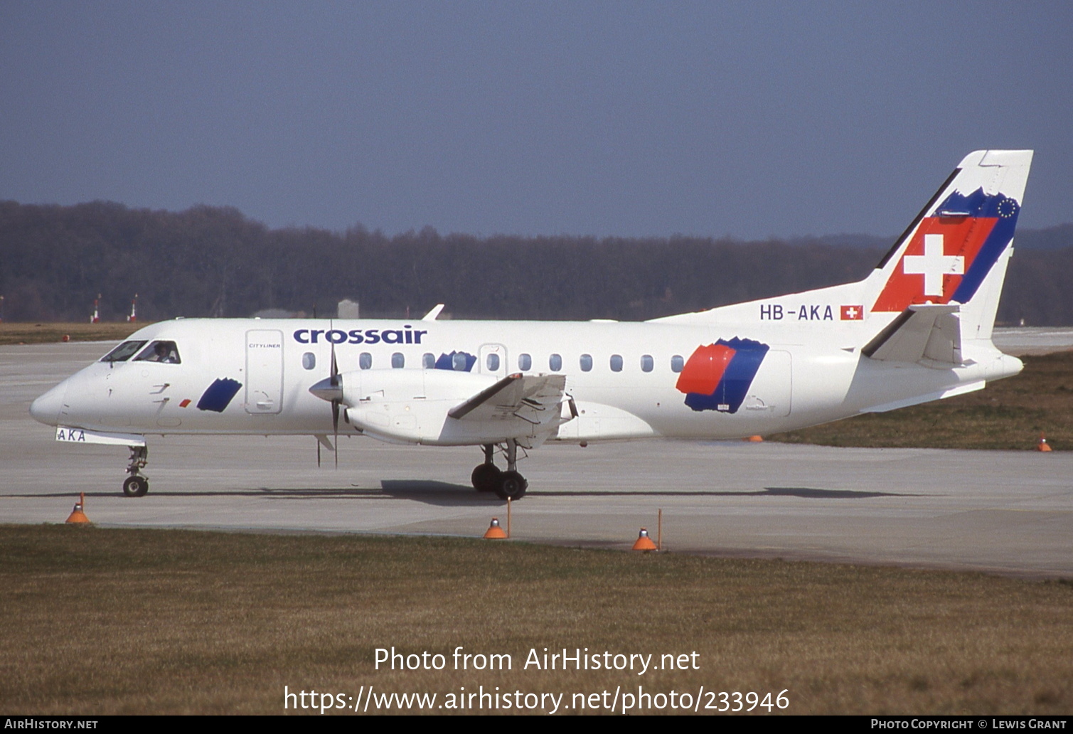 Aircraft Photo of HB-AKA | Saab 340B | Crossair | AirHistory.net #233946