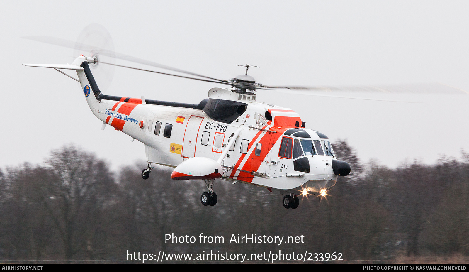 Aircraft Photo of EC-FVO | Sikorsky S-61N MkII | Salvamento Marítimo | AirHistory.net #233962