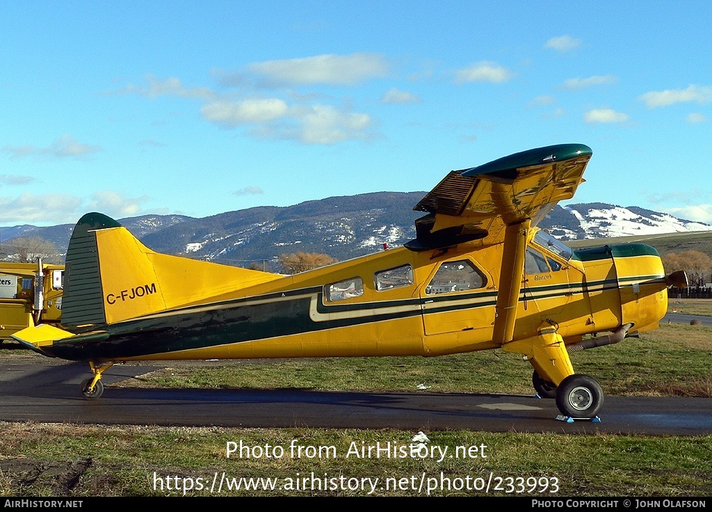 Aircraft Photo of C-FJOM | De Havilland Canada DHC-2 Beaver Mk1 | AirHistory.net #233993