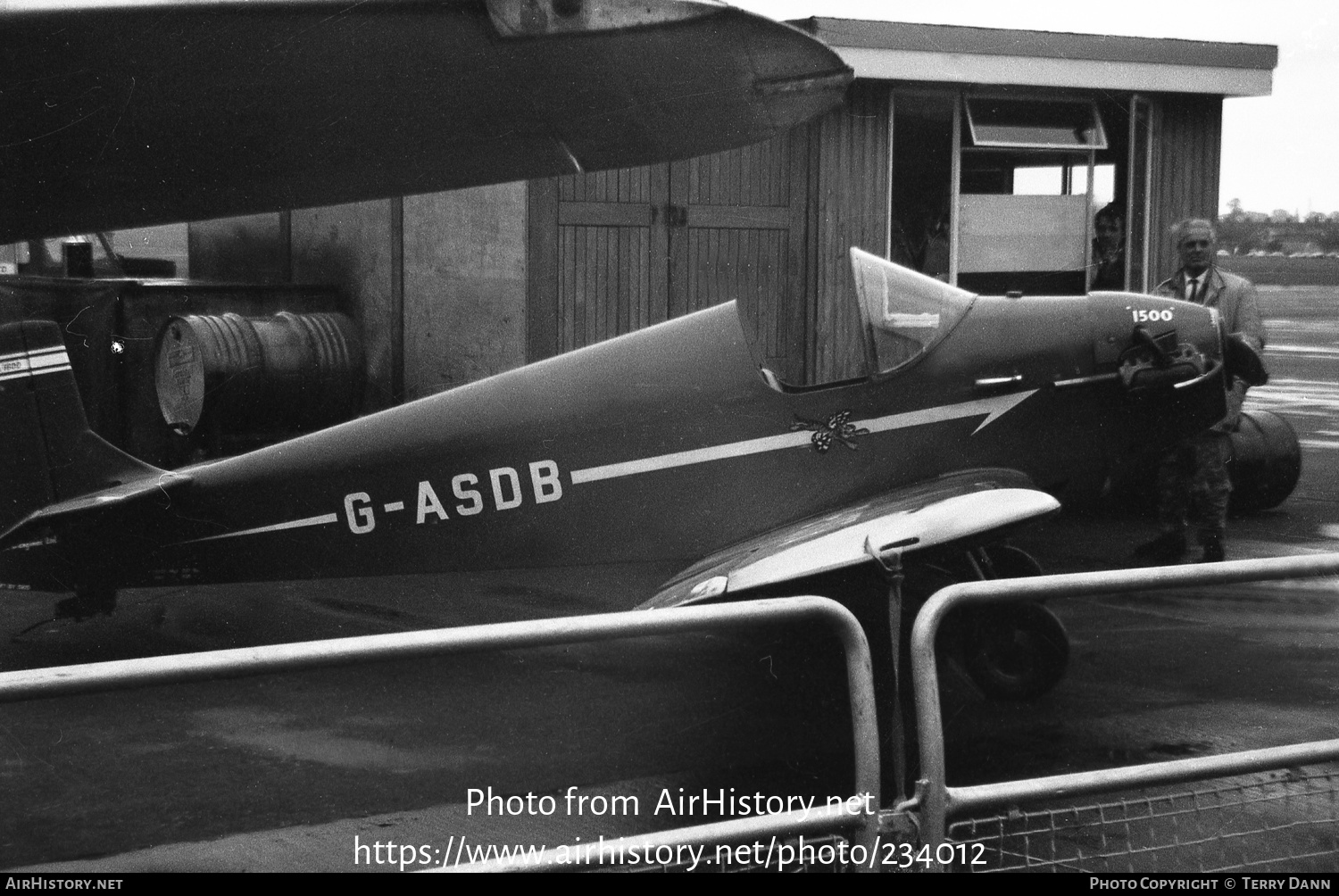 Aircraft Photo of G-ASDB | Druine D-31 Turbulent | The Tiger Club | AirHistory.net #234012