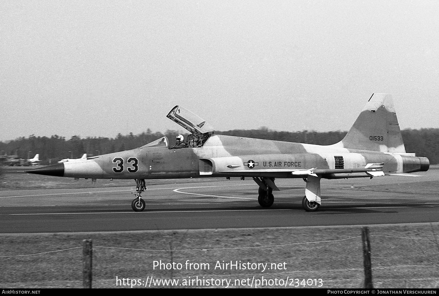 Aircraft Photo of 74-1533 / 01533 | Northrop F-5E Tiger II | USA - Air Force | AirHistory.net #234013