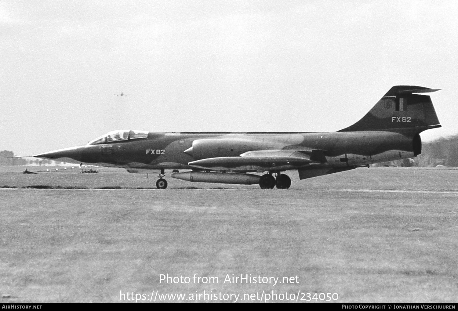 Aircraft Photo of FX82 | Lockheed F-104G Starfighter | Belgium - Air Force | AirHistory.net #234050