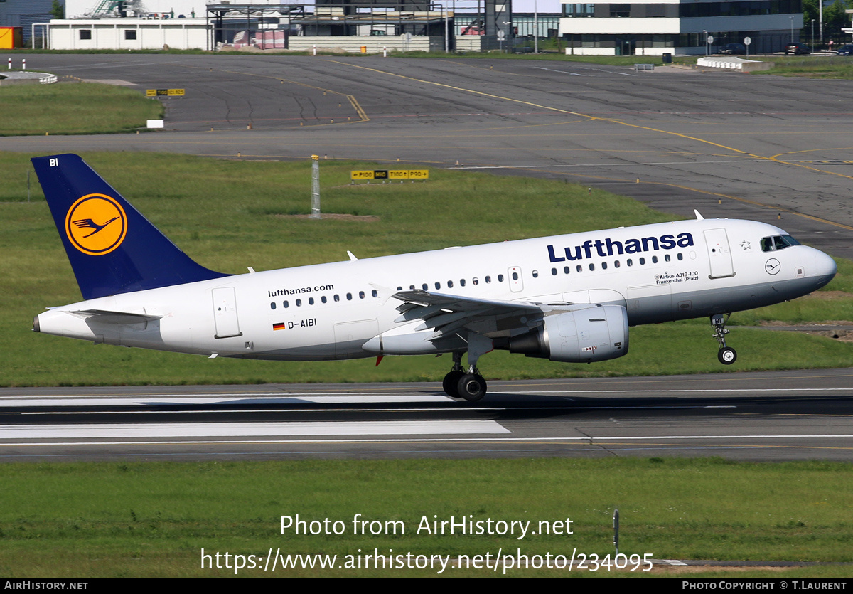 Aircraft Photo of D-AIBI | Airbus A319-112 | Lufthansa | AirHistory.net #234095