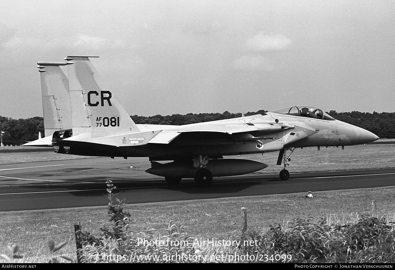 Aircraft Photo of 77-0081 / AF77-081 | McDonnell Douglas F-15A Eagle | USA - Air Force | AirHistory.net #234099