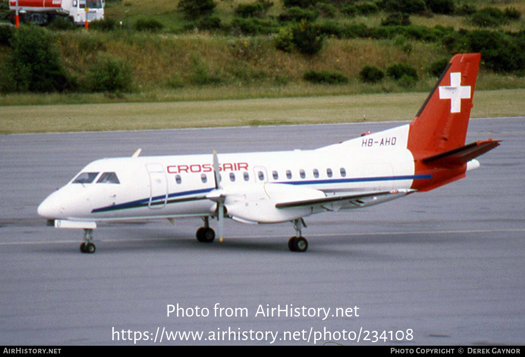 Aircraft Photo of HB-AHO | Saab 340A | Crossair | AirHistory.net #234108