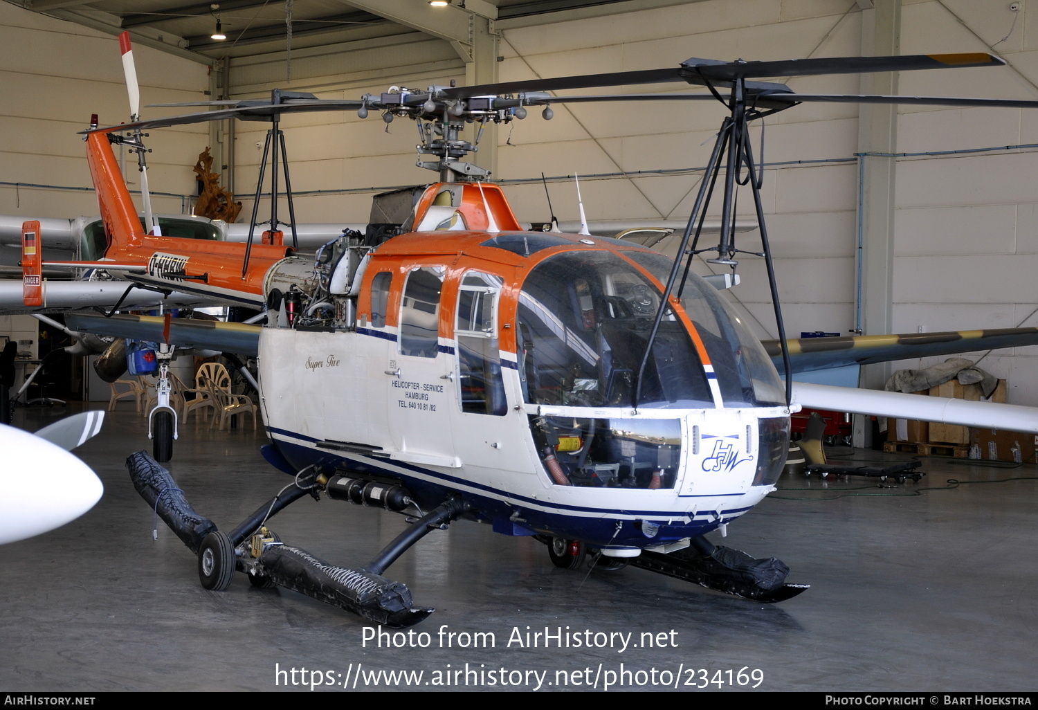 Aircraft Photo of D-HHBW | MBB BO-105 | Helicopter-Service Hamburg | AirHistory.net #234169