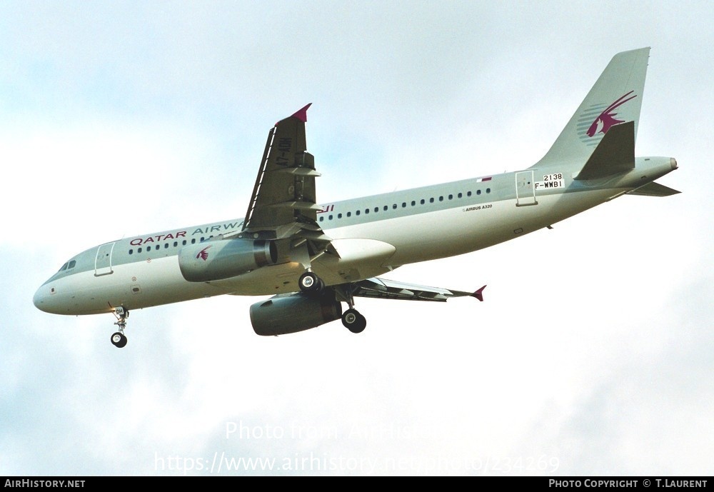 Aircraft Photo of F-WWBI | Airbus A320-232 | Qatar Airways | AirHistory.net #234269