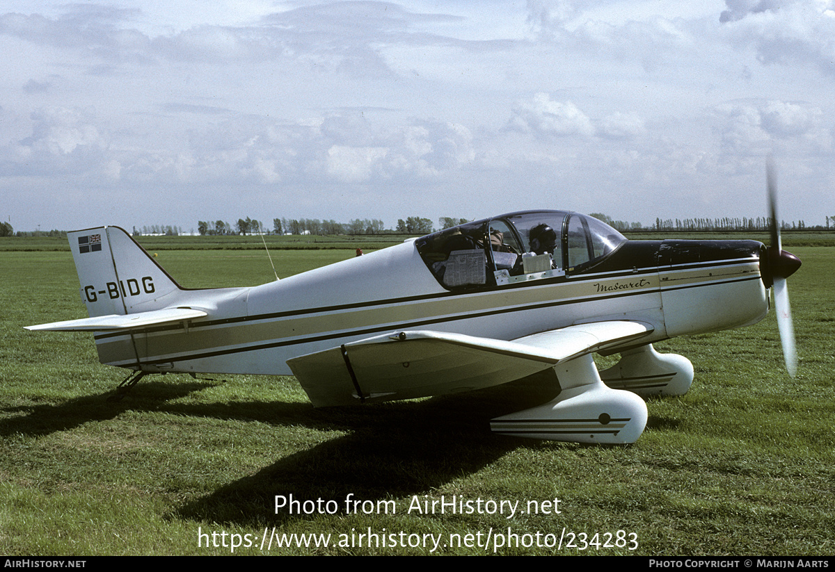 Aircraft Photo of G-BIDG | SAN Jodel D-150A Mascaret | AirHistory.net #234283