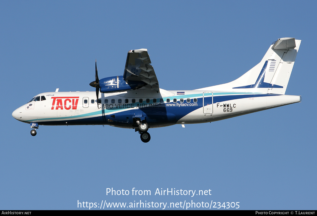 Aircraft Photo of F-WWLC | ATR ATR-42-500 | TACV Cabo Verde Airlines | AirHistory.net #234305