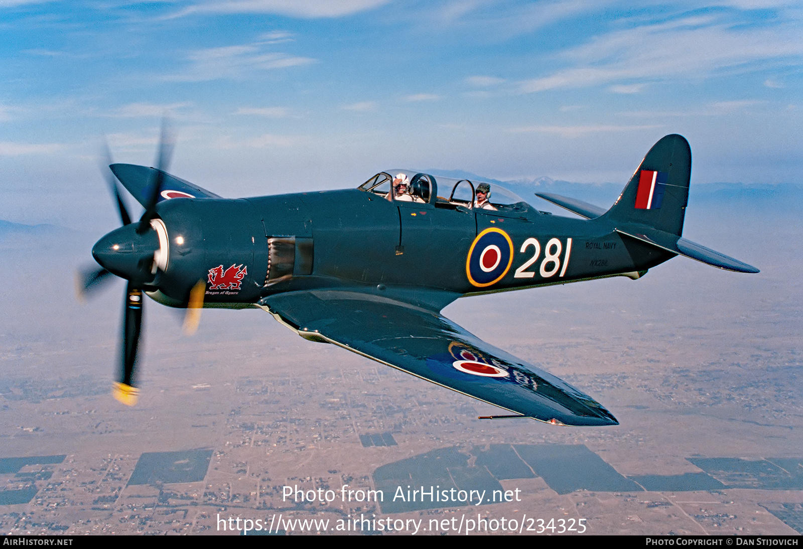 Aircraft Photo of N281L / VX281 | Hawker Sea Fury T20 | UK - Navy | AirHistory.net #234325