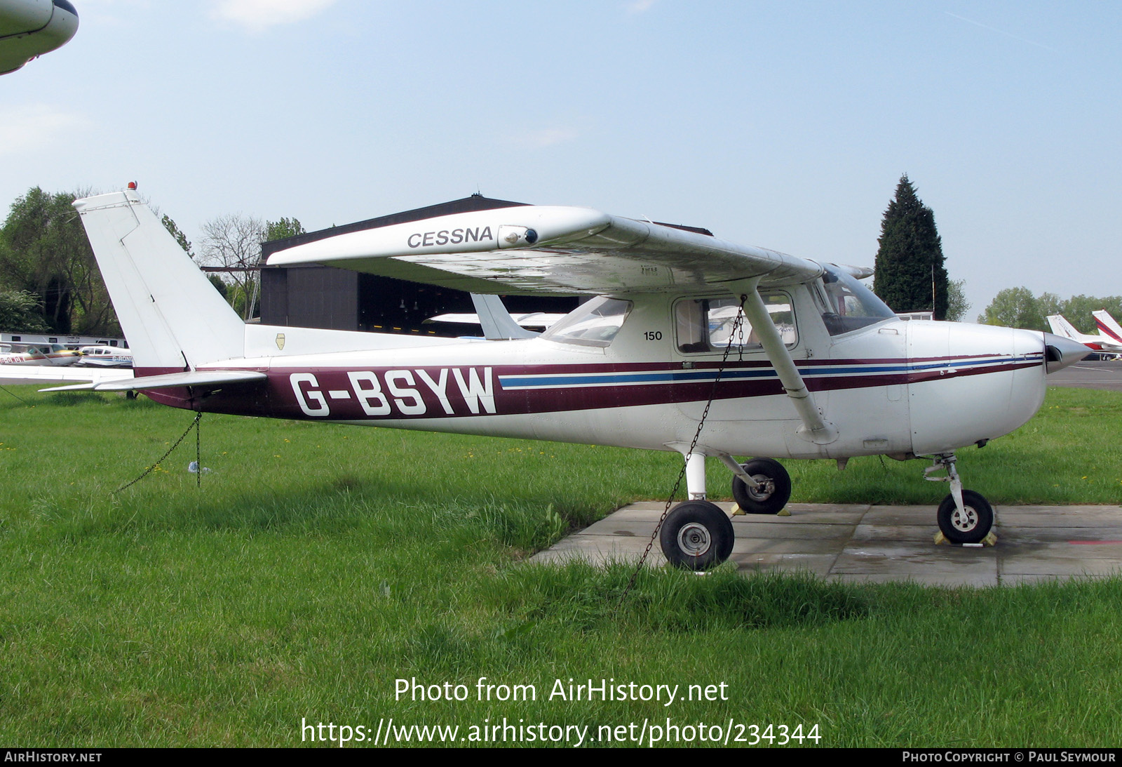 Aircraft Photo of G-BSYW | Cessna 150M | AirHistory.net #234344