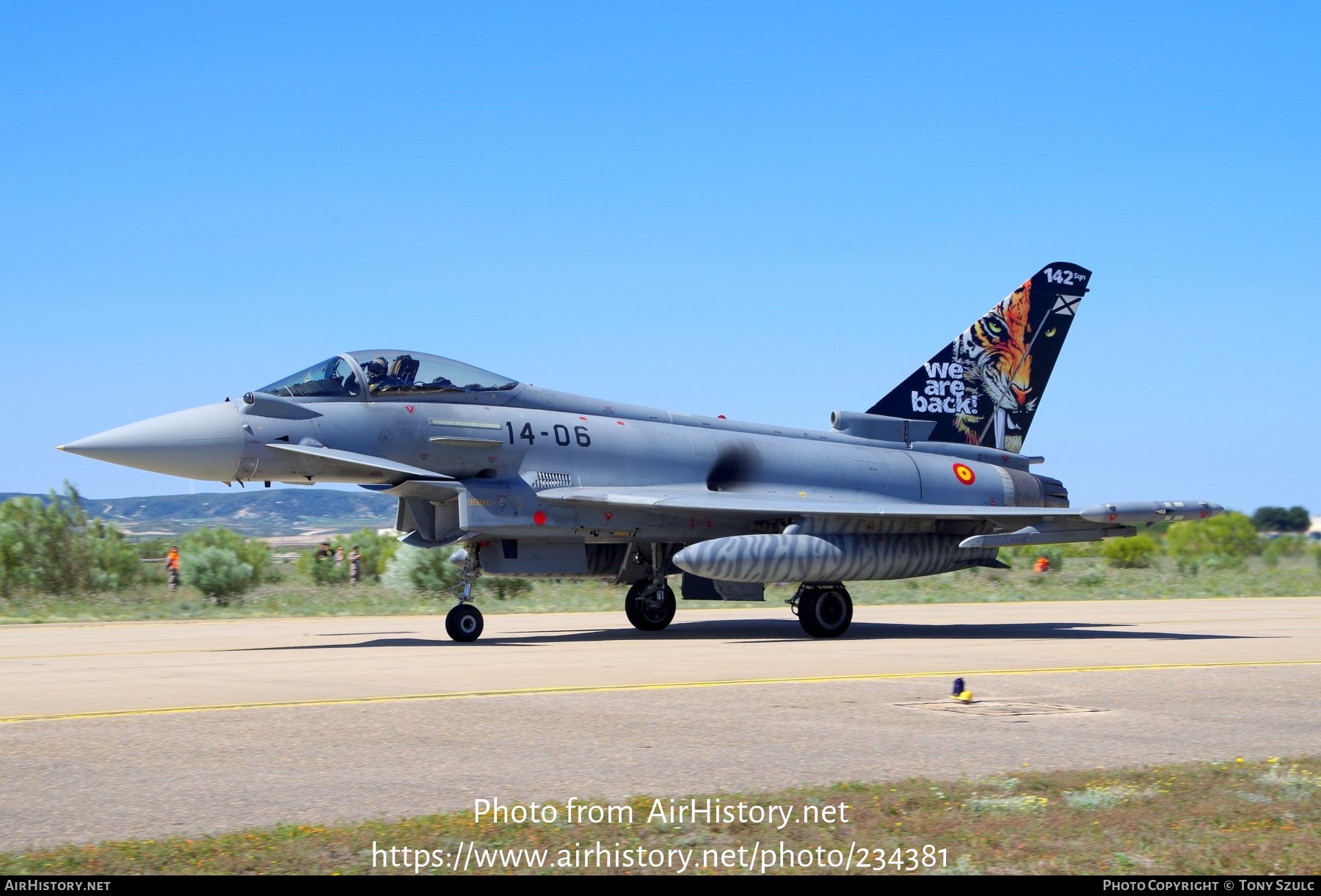 Aircraft Photo of C.16-39 | Eurofighter EF-2000 Typhoon | Spain - Air Force | AirHistory.net #234381