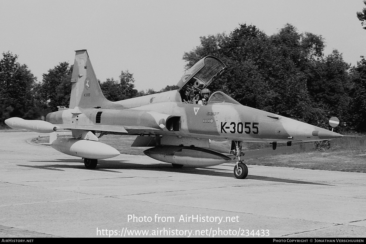 Aircraft Photo of K-3055 | Canadair NF-5A | Netherlands - Air Force | AirHistory.net #234433