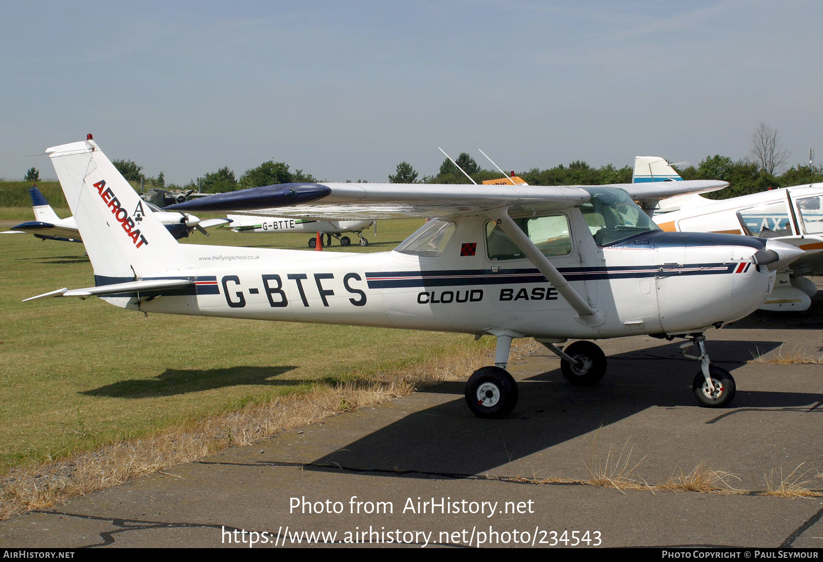 Aircraft Photo of G-BTFS | Cessna A150M Aerobat | AirHistory.net #234543