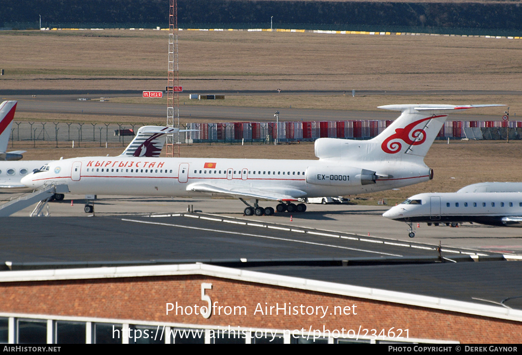 Aircraft Photo of EX-00001 | Tupolev Tu-154M | Kyrgyzstan Government | AirHistory.net #234621