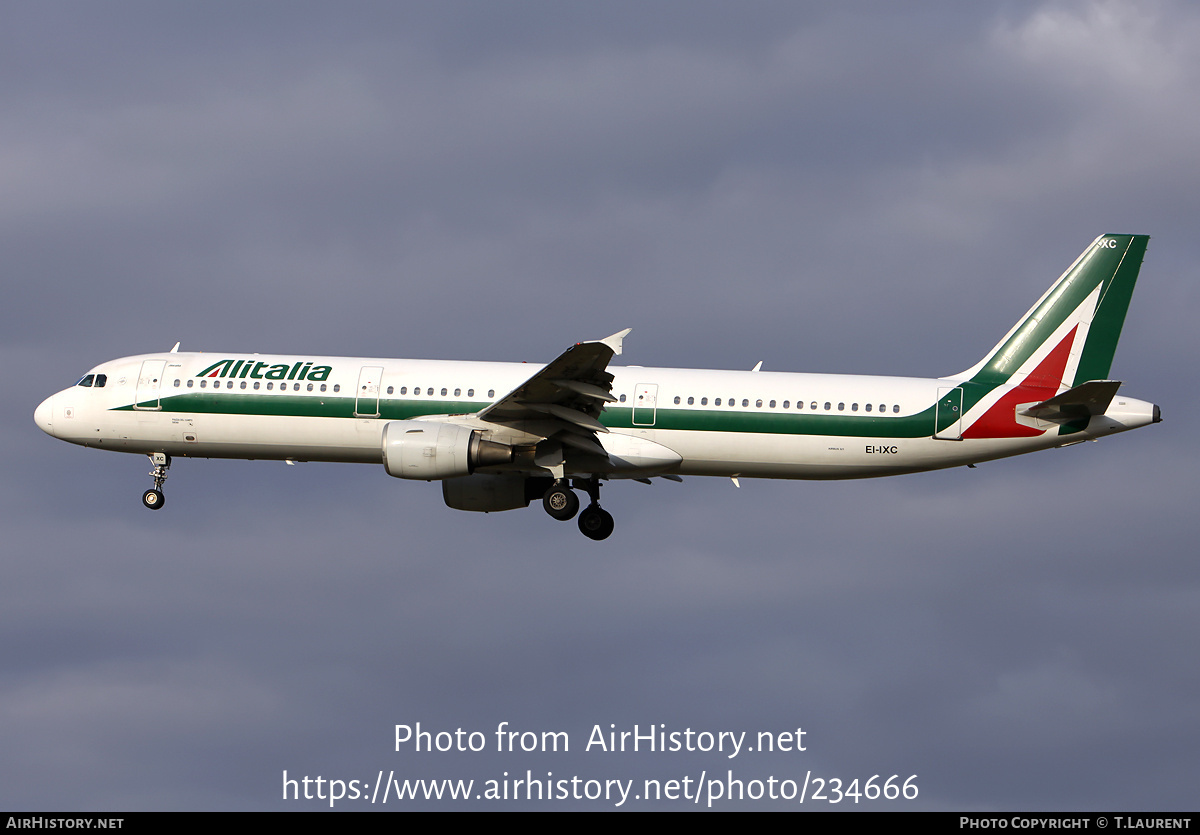 Aircraft Photo of EI-IXC | Airbus A321-112 | Alitalia | AirHistory.net #234666