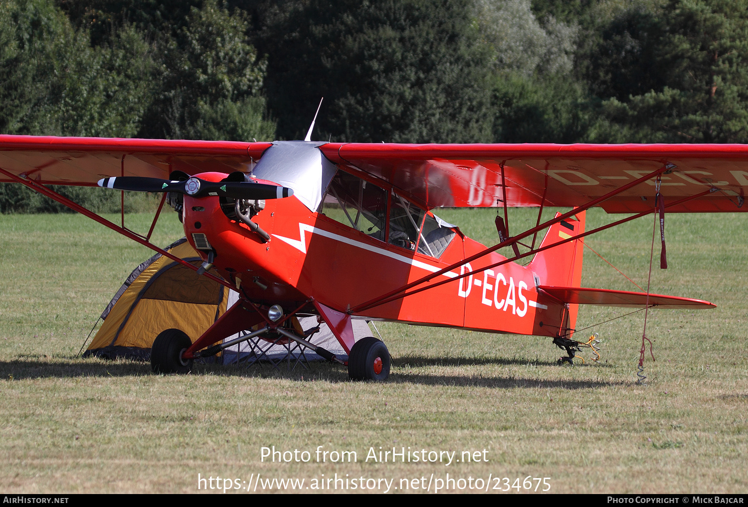 Aircraft Photo of D-ECAS | Piper J-3C-65 Cub | AirHistory.net #234675