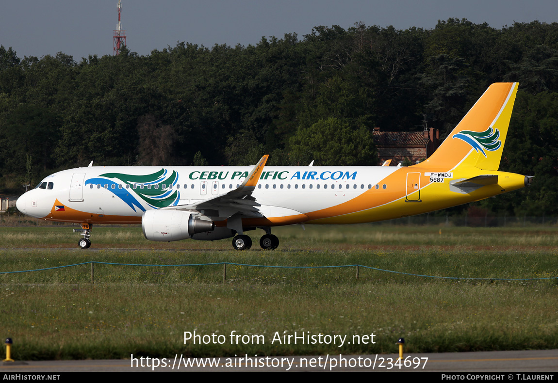 Aircraft Photo of F-WWDJ | Airbus A320-214 | Cebu Pacific Air | AirHistory.net #234697