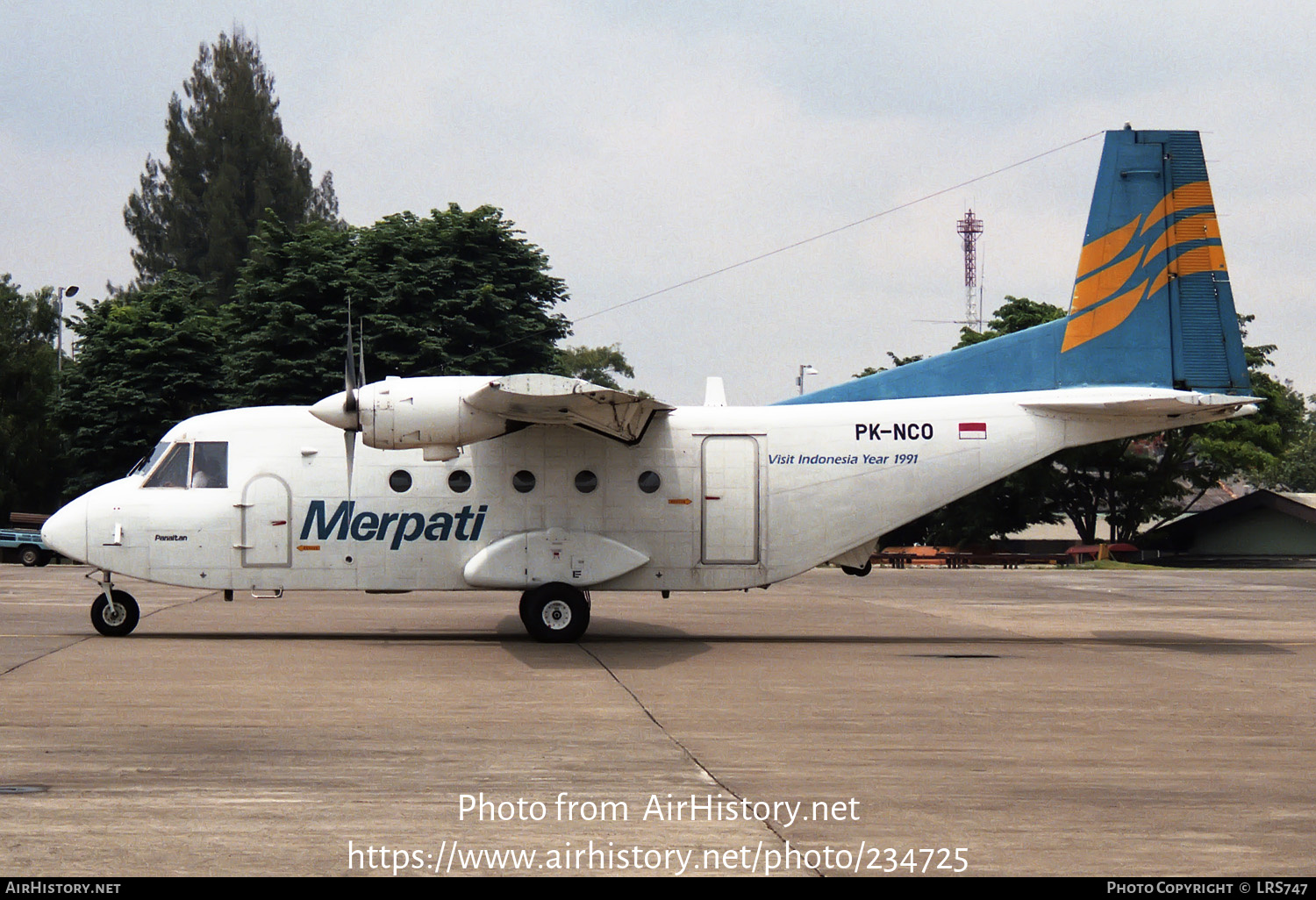 Aircraft Photo of PK-NCO | CASA C-212-200 Aviocar | Merpati Nusantara Airlines | AirHistory.net #234725