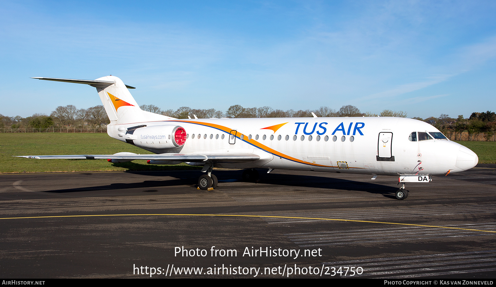 Aircraft Photo of 5B-DDA | Fokker 70 (F28-0070) | Tus Airways | AirHistory.net #234750