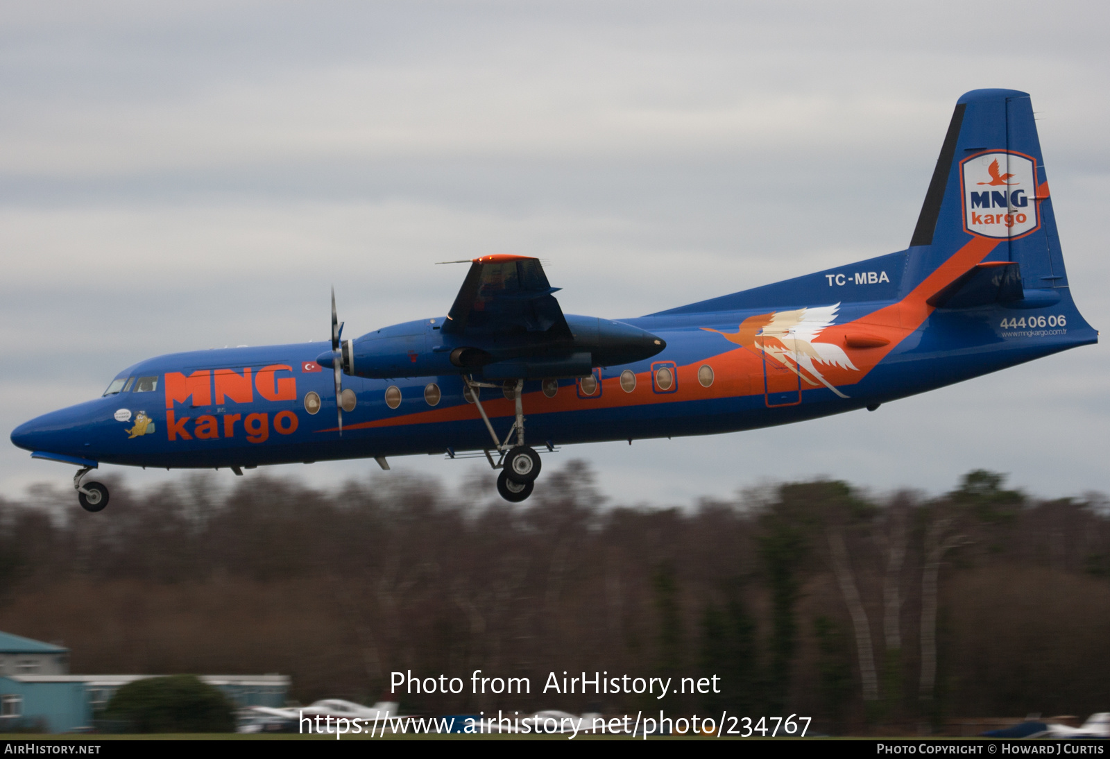 Aircraft Photo of TC-MBA | Fokker F27-500 Friendship | MNG Kargo | AirHistory.net #234767