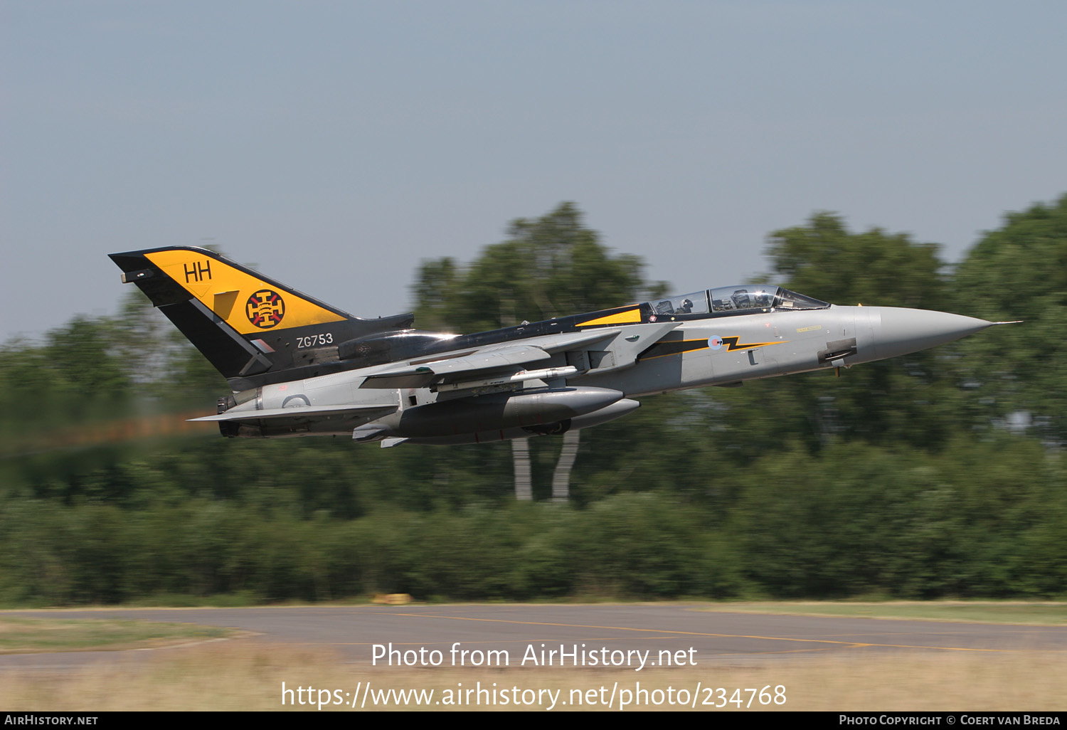 Aircraft Photo of ZG753 | Panavia Tornado F3 | UK - Air Force | AirHistory.net #234768