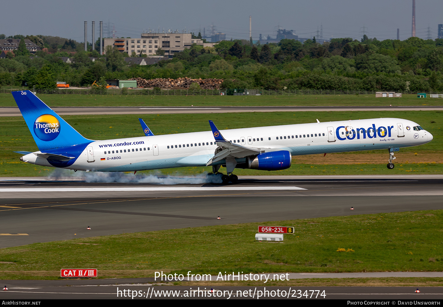 Aircraft Photo of D-ABOG | Boeing 757-330 | Condor Flugdienst | AirHistory.net #234774