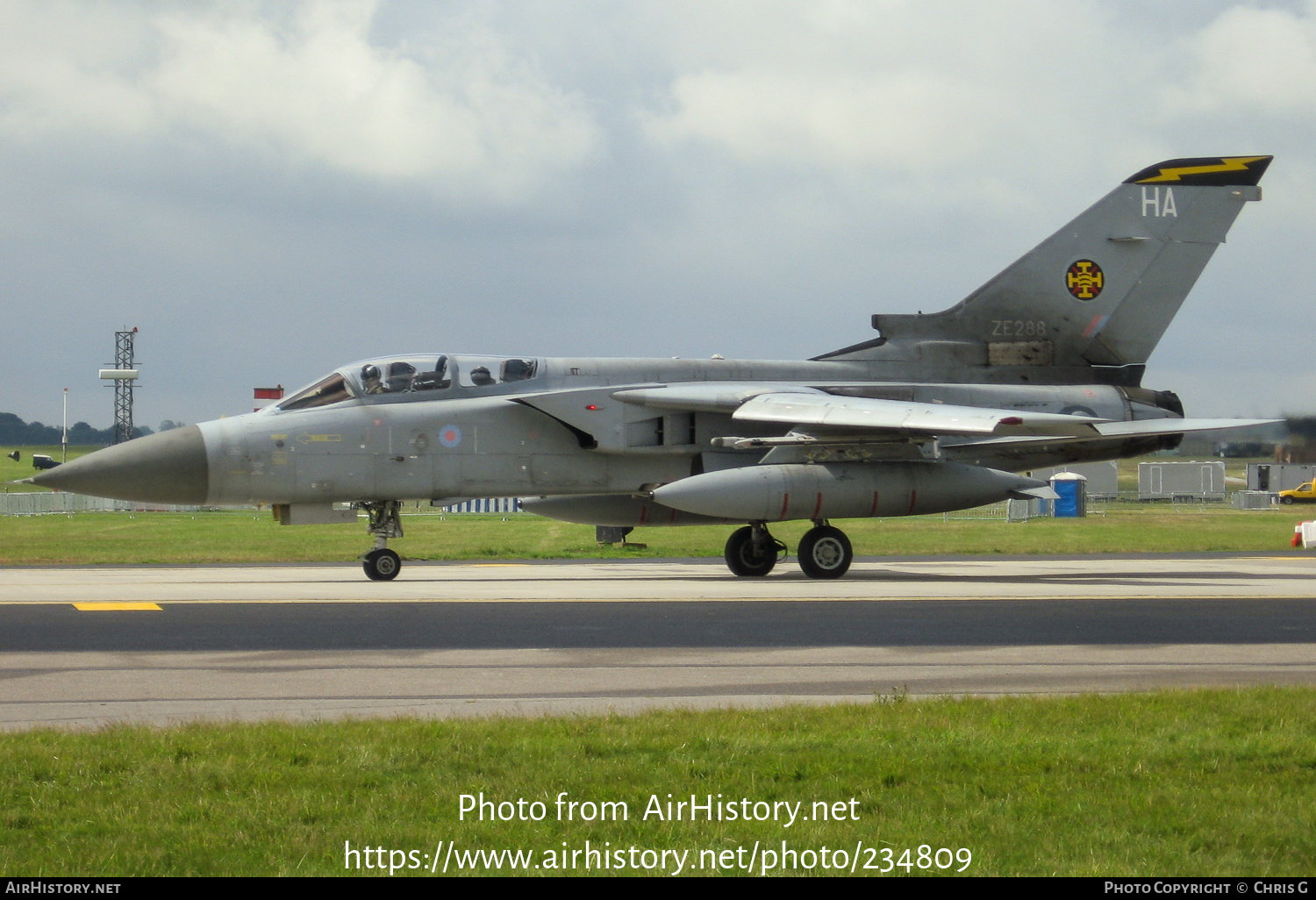 Aircraft Photo of ZE288 | Panavia Tornado F3 | UK - Air Force | AirHistory.net #234809