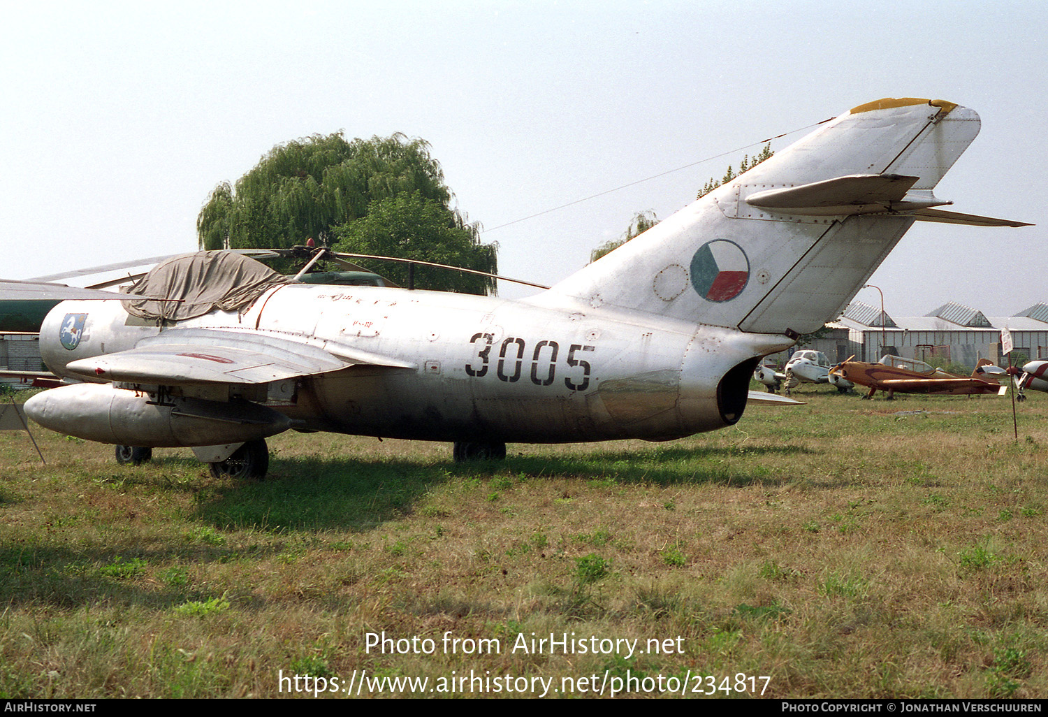 Aircraft Photo of 3005 | Aero S-103 (MiG-15bis) | Czechoslovakia - Air Force | AirHistory.net #234817